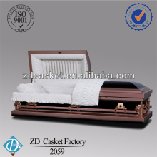 Western metal caskets for sale made in china(2059)