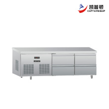 Low-Profile Four-Drawer Under-Counter Refrigerator
