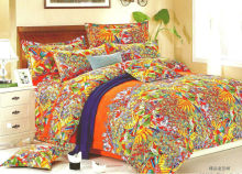 printed cotton bedding set home 4pcs