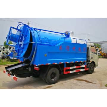 Dongfeng duolika 150 hp sewage suction truck