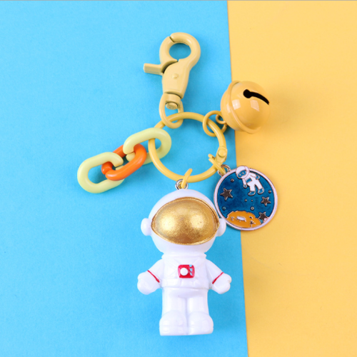 Astronaut Keychain PVC Personalized Plastic Spaceman Keychain Factory