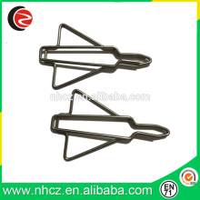 Nickle Metal Aeroplane Paper Clips