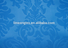 new design popular polyester embossed ruffle curtains fabric
