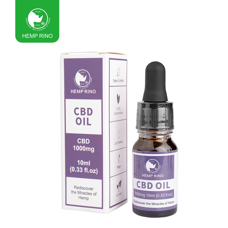 Full spectrum CBD oil tincture 2000mg hemp oil drops with terpenes