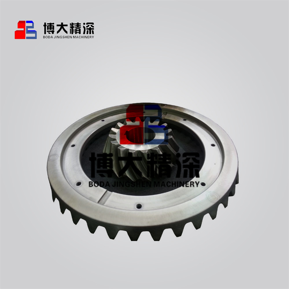 Drive Gear Pair Untuk Suku Cadang Penghancur Pertambangan GP100