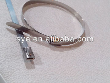 ball-locking stainless steel cable ties