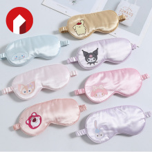 Cartoon silk-like eye mask