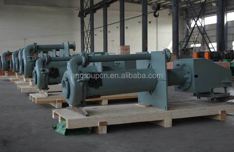 power plant underwater vertical semi-open impeller slurry pumps