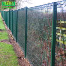 Powder Coat Roll Top wire Panel mesh Fences