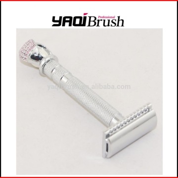 Woman safety razor short