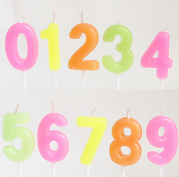 Goedkopere verjaardagscake Cheaper birthday number candle