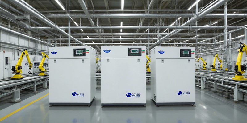 तेल मुक्त स्क्रॉल हवा कंप्रेसर Oil free scroll air compressor