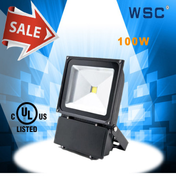 Hot selling super bright black shell eddie bauer led flood light 100w with UL certification