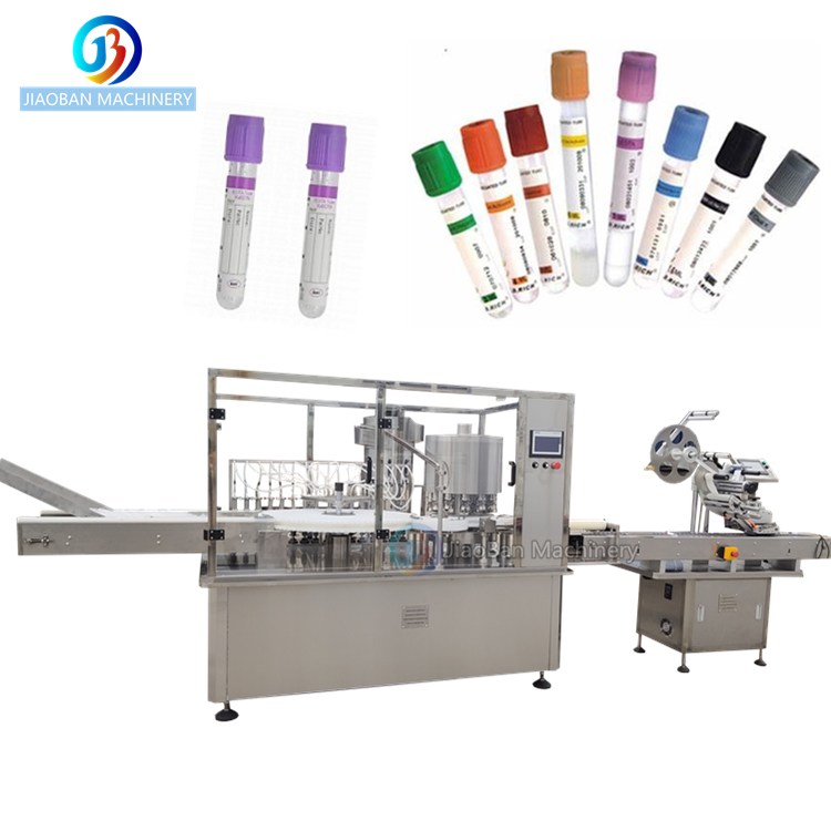 Automatic Medicine Syringe Ampoule Label Applicator Tube Labeling Machine for Paper Test Bottle Tube