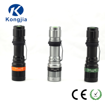 Highlight Adjustable Focus Cree Led Flashlight