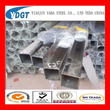 304 stainless steel rectangular pipes