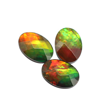 High Quality Beautiful Ammolite Stone Cabochon Loose Gems