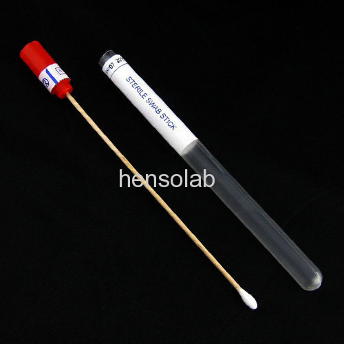 Sterile Disposable Transport Swab With Wooden Stick /medical Swab 