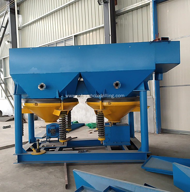 Sawtooth wave jig for mining concentration machine