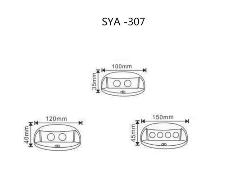 DMX 512 controlled LED underground light