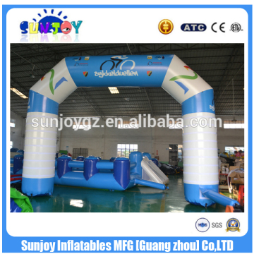 SUNJOY 2016 hot sale outdoor decorative inflatable arches, outdoor inflatable entrance arches, arch for sale