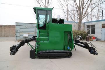 waste compost turner compost mixer turner