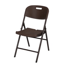 Adjustable Folding Rattan Wicker Dining Chairs and Bamboo Table for Outdoor Comfort