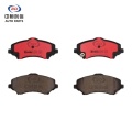 Plăcuțe de frână din ceramică față pentru Jeep Wrangler