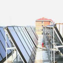 solar hot water system with flat plate soalr collector water pump control system