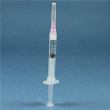 2ml seringa de segurança médica com agulha com CE