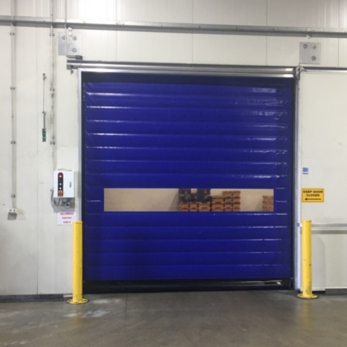 Zipper Door Custom High Speed Cold Room Door