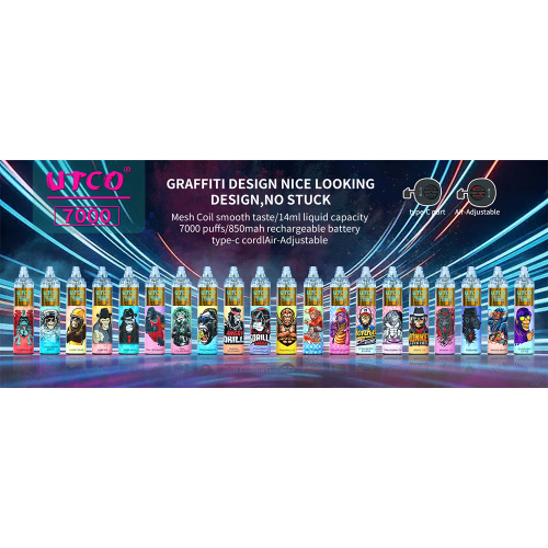 UTCO Gorilla 7000 Puffs Tornado Disposable