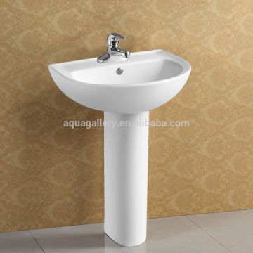 Bathroom Hand Washing Pedestal Basin