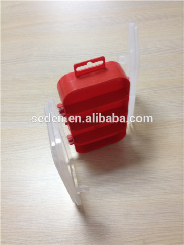 two side open adjustable plastic storage box