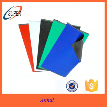 Permanent Plastic Covered Rubber Magnet sheet