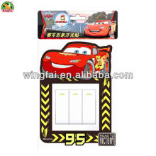 Cars shape EVA wall stick,wall decoration crafts,promotional gifts