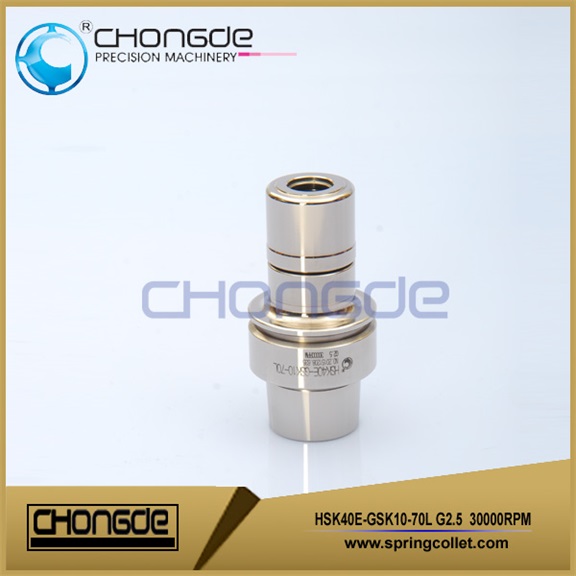 HSK40E-GSK10-70L CNC Collet Chucks Holders