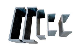 Smooth FRP Structural C Channel , Fiberglass Pultruded Prof