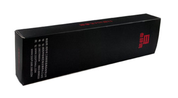 Matte Black Custom Electronic Package Box