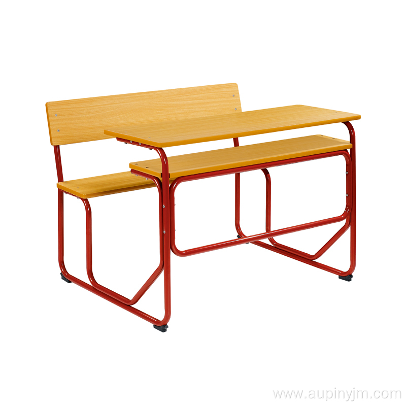 Kindergarden Laboratory Teacher Working Double Chair Table