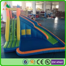 Newest children's games inflatable slides and castles, inflatable pool slide