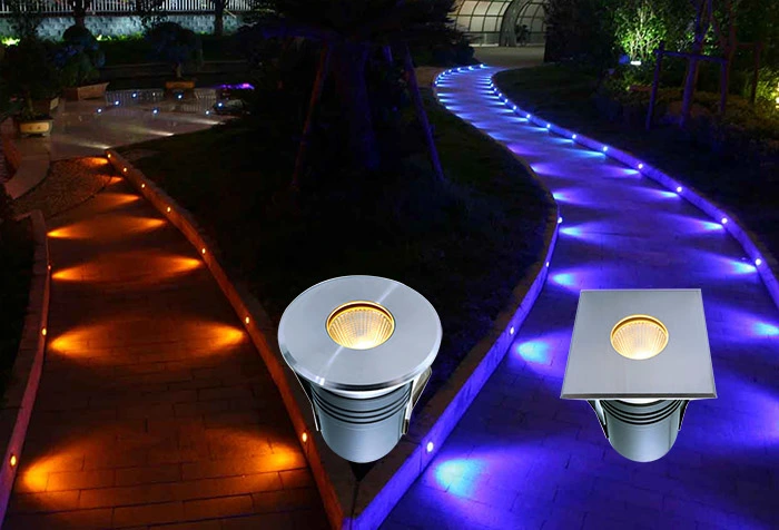 5W RGBW Outdoor Floor Lamp LED Paver Light