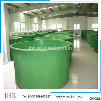 Anti UV aquarium aquaculture fiberglass reinforced plastic indoor and outdoor fish farming tank