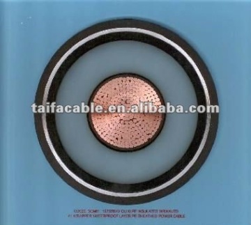 Low-voltage pvc arctic underground duct cable to 600/1000V