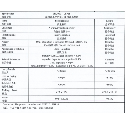 Theophylline Anhydrous CAS No.58-55-9