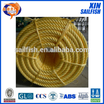 12mm 3-strand polypropylene monofilament ropes