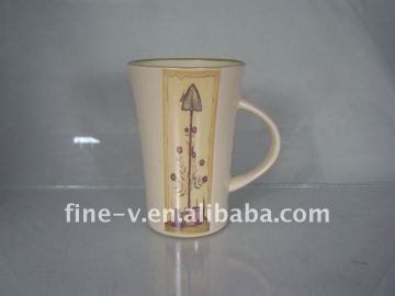 ceramic coffee mug and tea cup