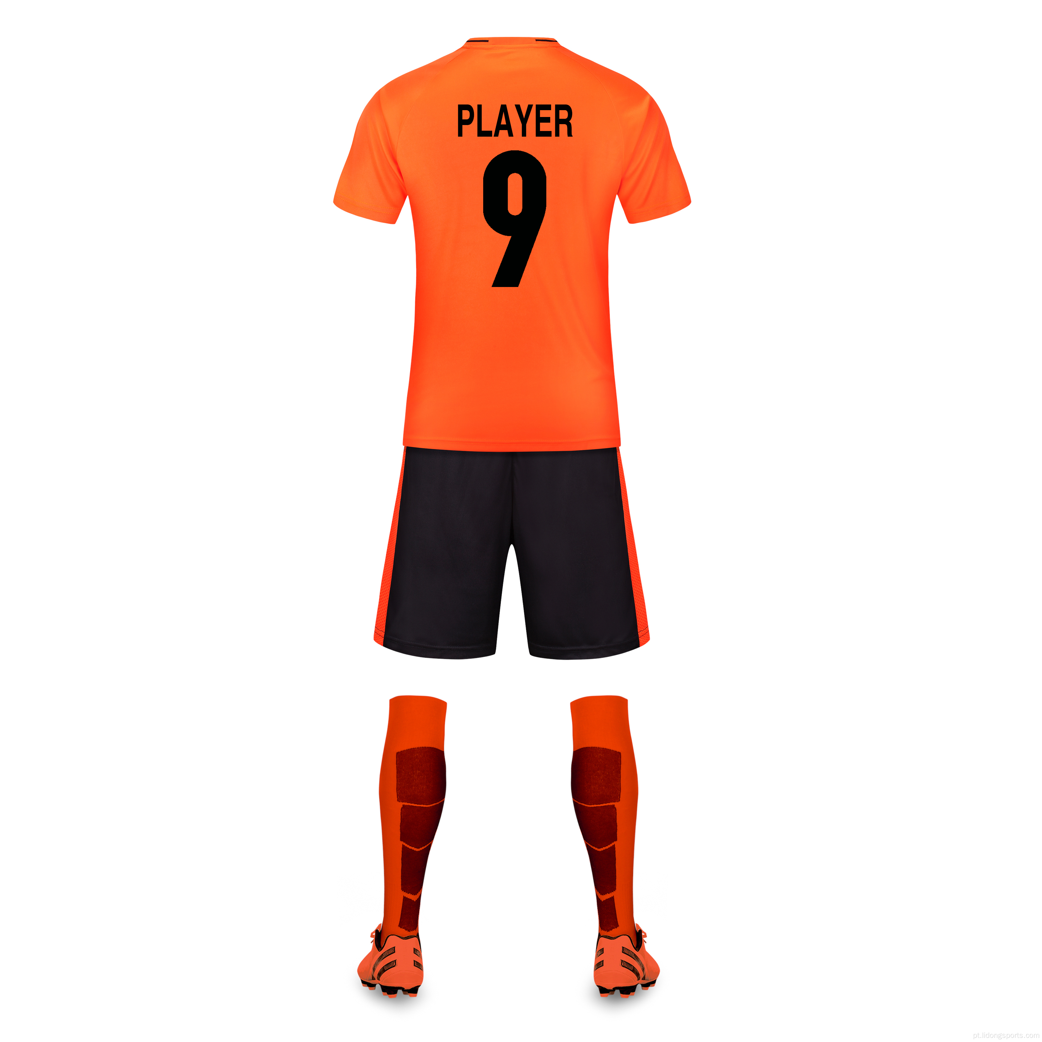 Nova temporada Jersey Thailand Quality Soccer Uniform