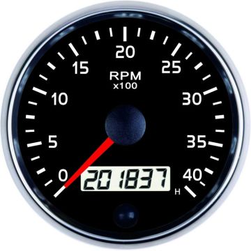 85mm VDO Truck Tractor Diesel Engine Tachometer