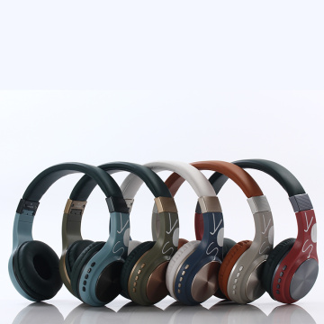 Fones de ouvido com estrutura dobrável e fone de ouvido Bluetooth